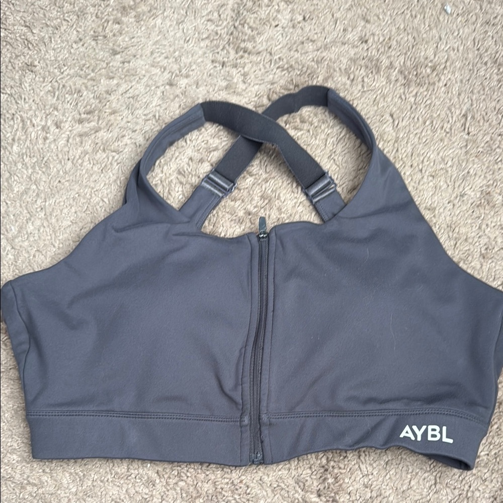 AYBL Women's Gray Sports Bra